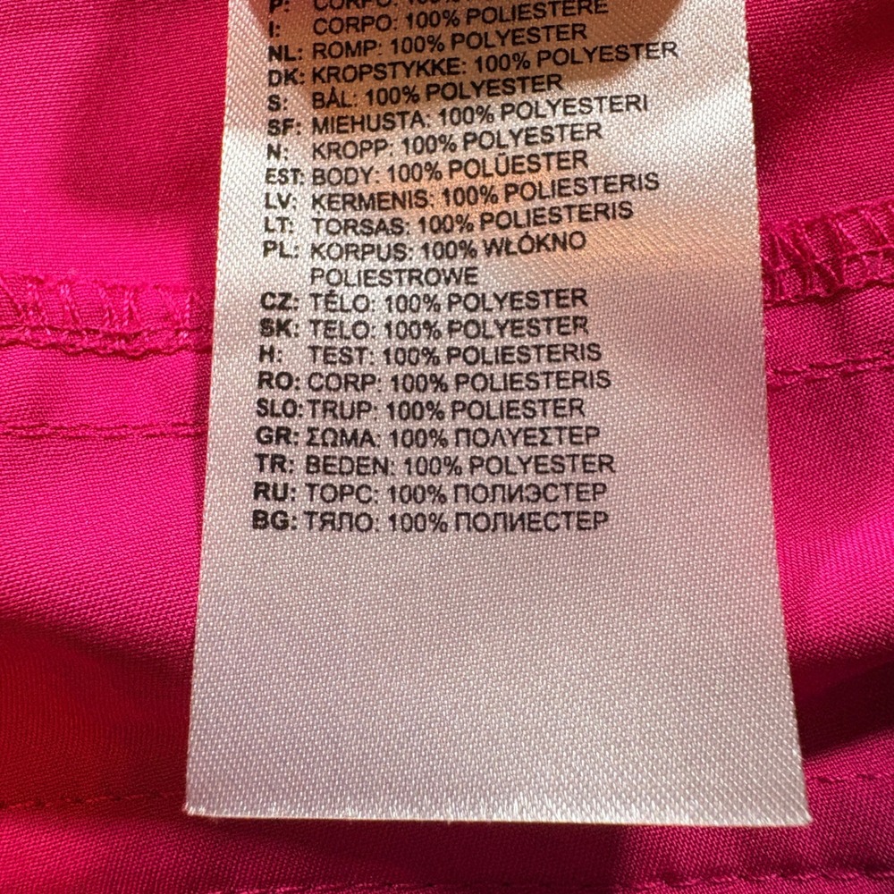 Adidas Climalite Golf Shorts Womens 12 Pink Performance Active Athletic Short - Picture 5 of 10
